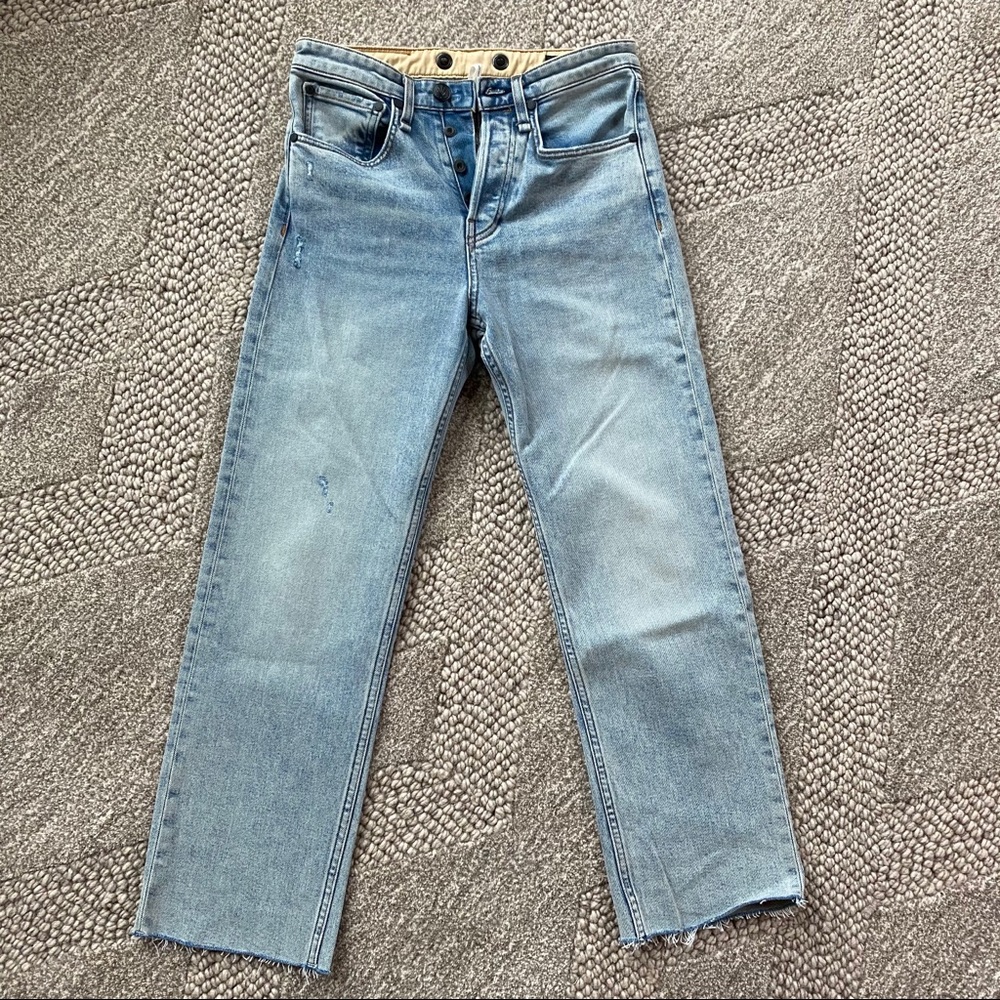 Rag & Bone Straight Leg Jean - Size 25